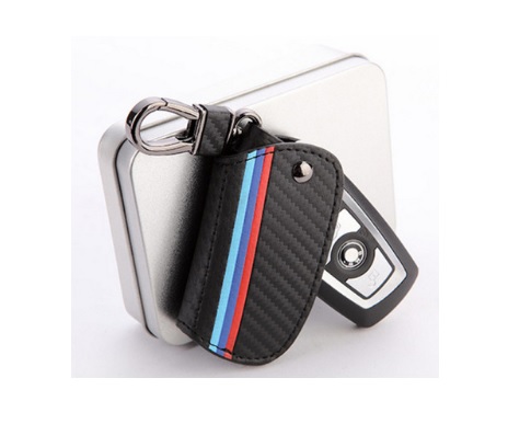 ///M vyklápěcí pouzdro na klíče BMW Mpaket klíčenka Mpower vzhled karbon