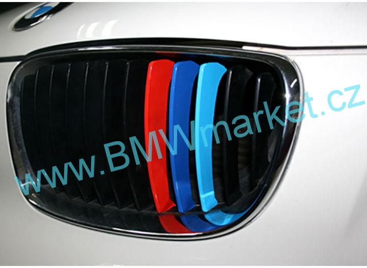 Trikolora do ledvinek ///M pruhy proužky v barvách BMW