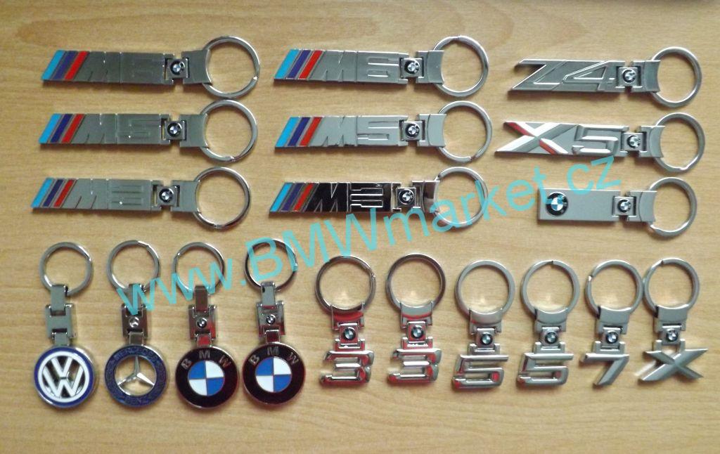 ///M klíčenka BMW kovová ///M3 ///M5 ///M6